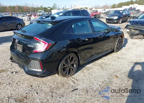 2018 Honda Civic Sport Touring из США, поврежденный, VIN SHHFK7H95JU219229